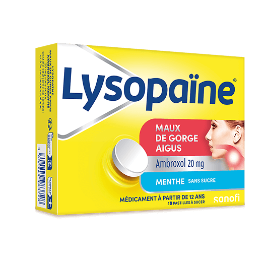 Lysopaïne Ambroxol - Menthe